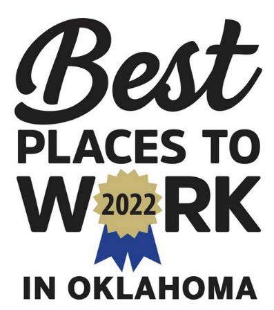The Journal Record: Best Places to Work 2022. Number 1 2022 Small/Medium Employer