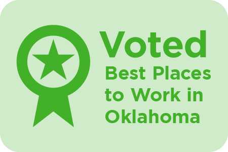 Voted Best Places to Work in Oklahoma